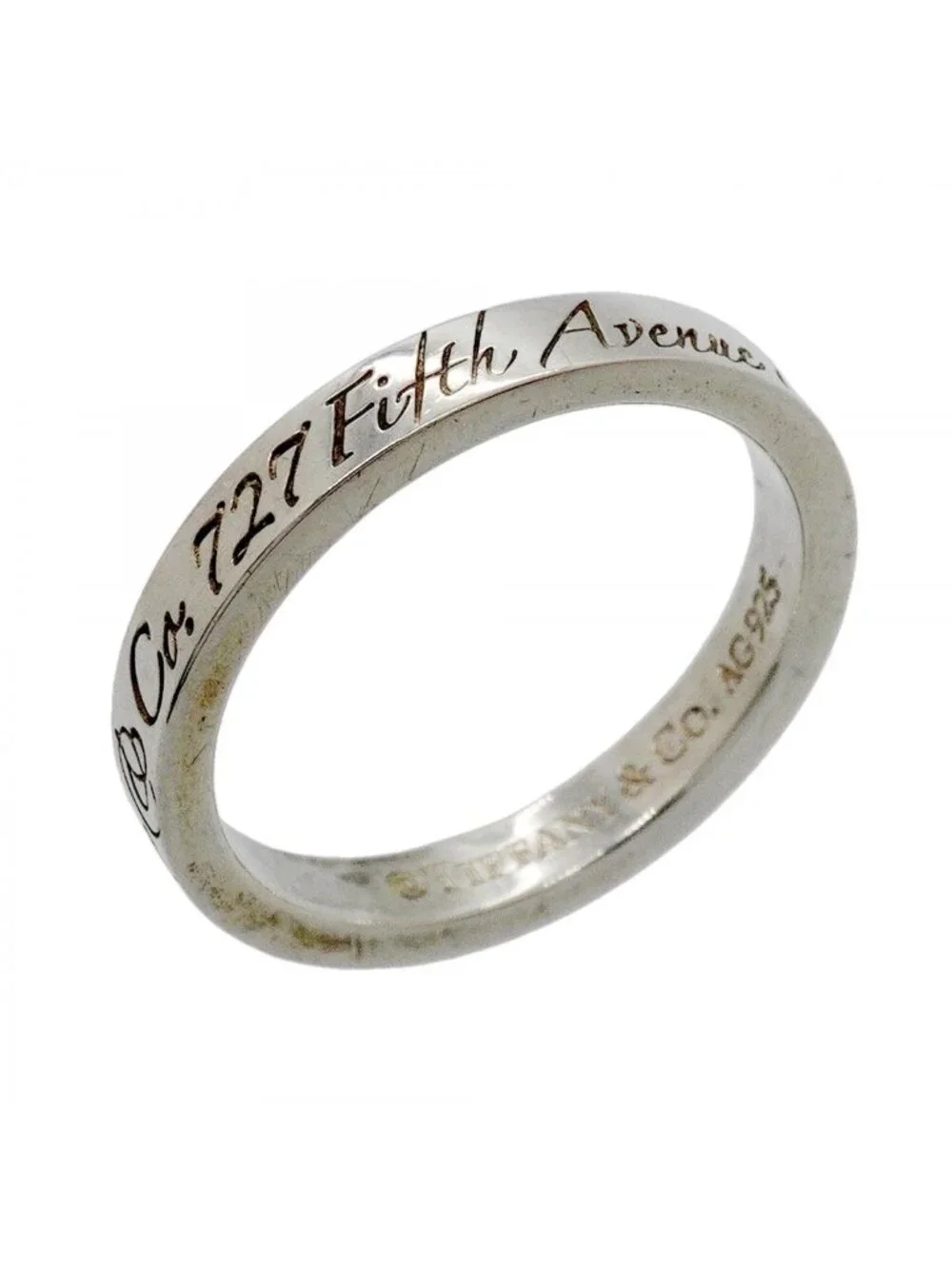 Tiffany & Co Ring Notes 925 Sterling Silver
